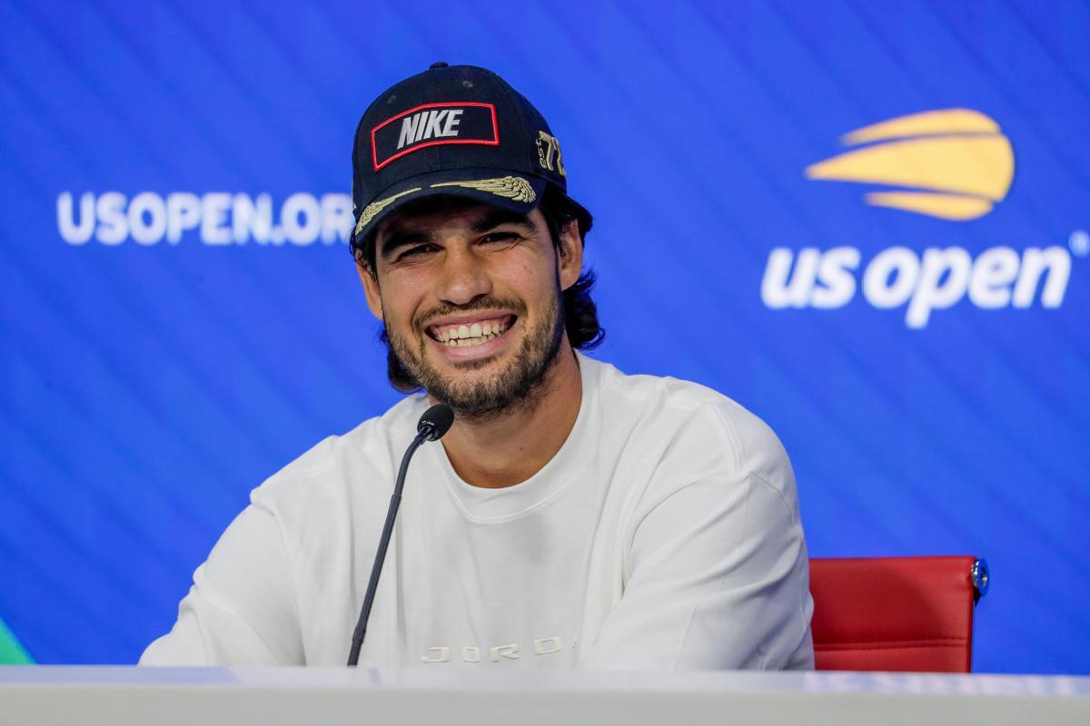 Us Open, riecco Alcaraz: "Sto benissimo, sono pronto. Sinner? Spero torni al massimo" - 
