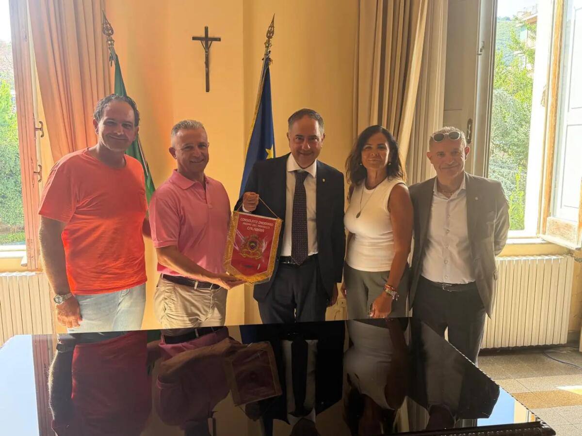 Incontro tra il Console del Marocco in Calabria e la nuova amministrazione comunale di Palmi - 