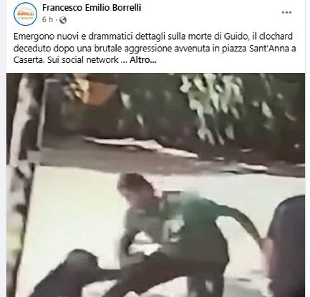 Clochard morto dopo pestaggio a Caserta, spunta video choc sui social - 