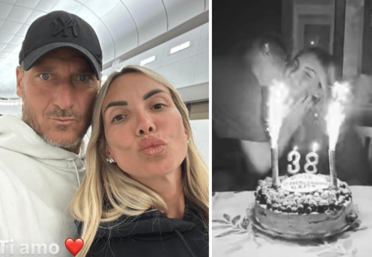 Noemi Bocchi compie 38 anni, la dedica di Francesco Totti: "Ti amo" - 