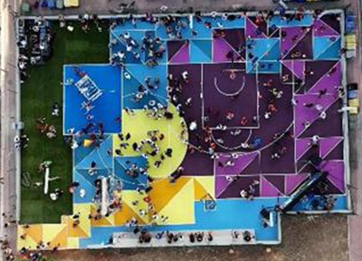 Trapani, l'ass. Genco all’inaugurazione dell’area di sport Illumina: "Da zona trascurata a spazio aggregativo per famiglie' - 