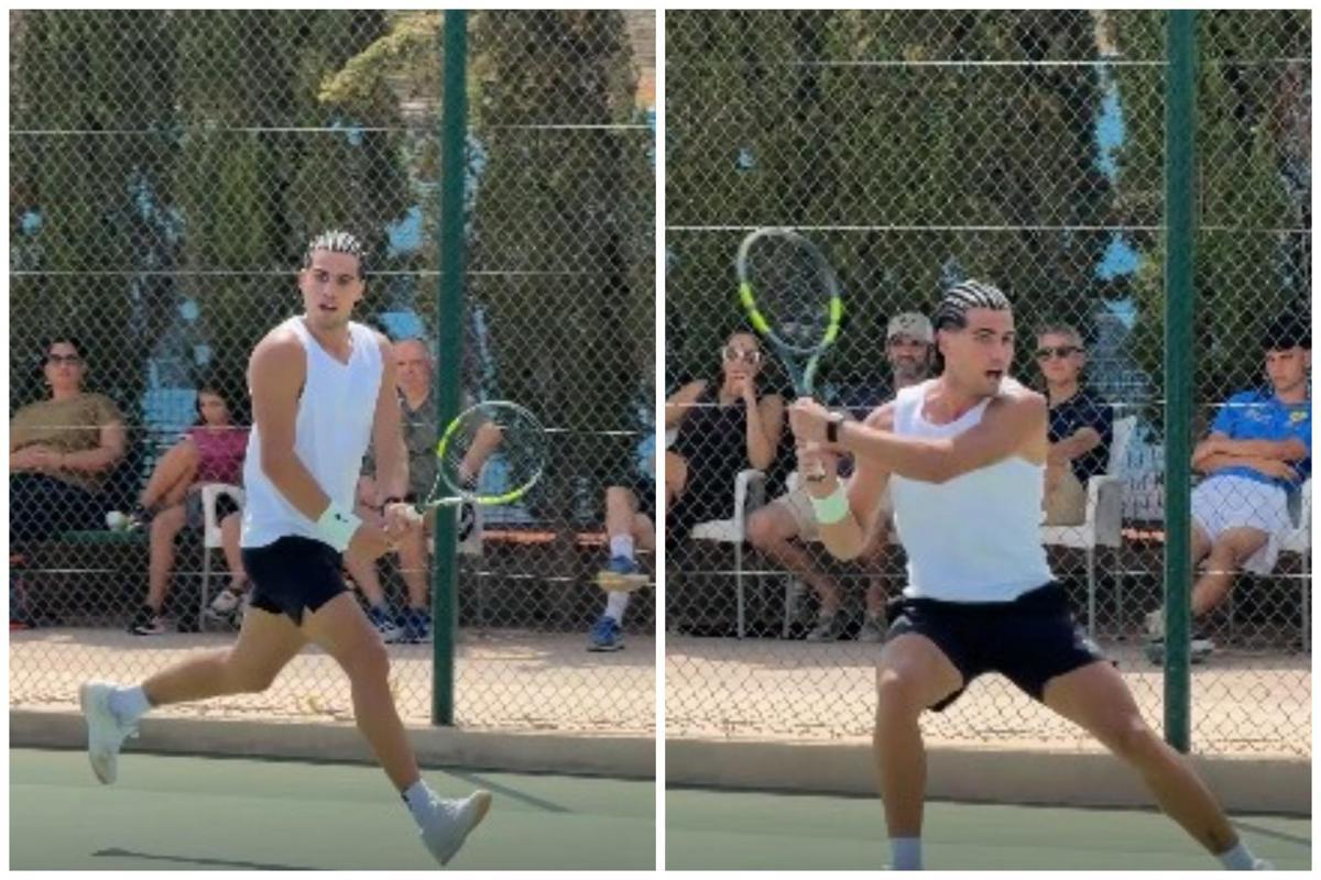 Alcaraz, show in allenamento e ritorno in campo vicino - Video - 