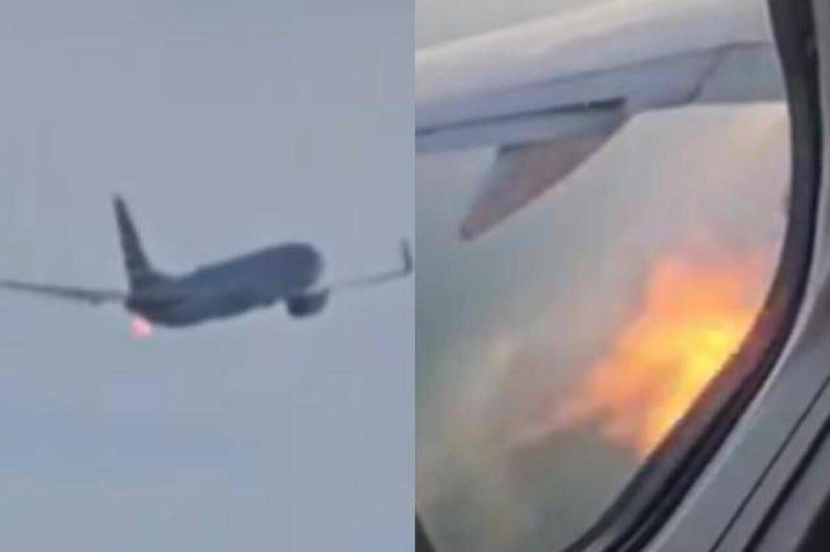 Fiamme da un aereo American Airlines dopo il decollo e atterraggio d'emergenza: "Uccelli hanno colpito il motore" - 