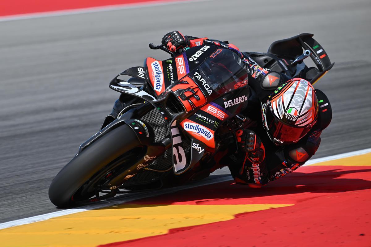 MotoGp, pole record di Bezzecchi ad Aragon: la griglia di partenza - 