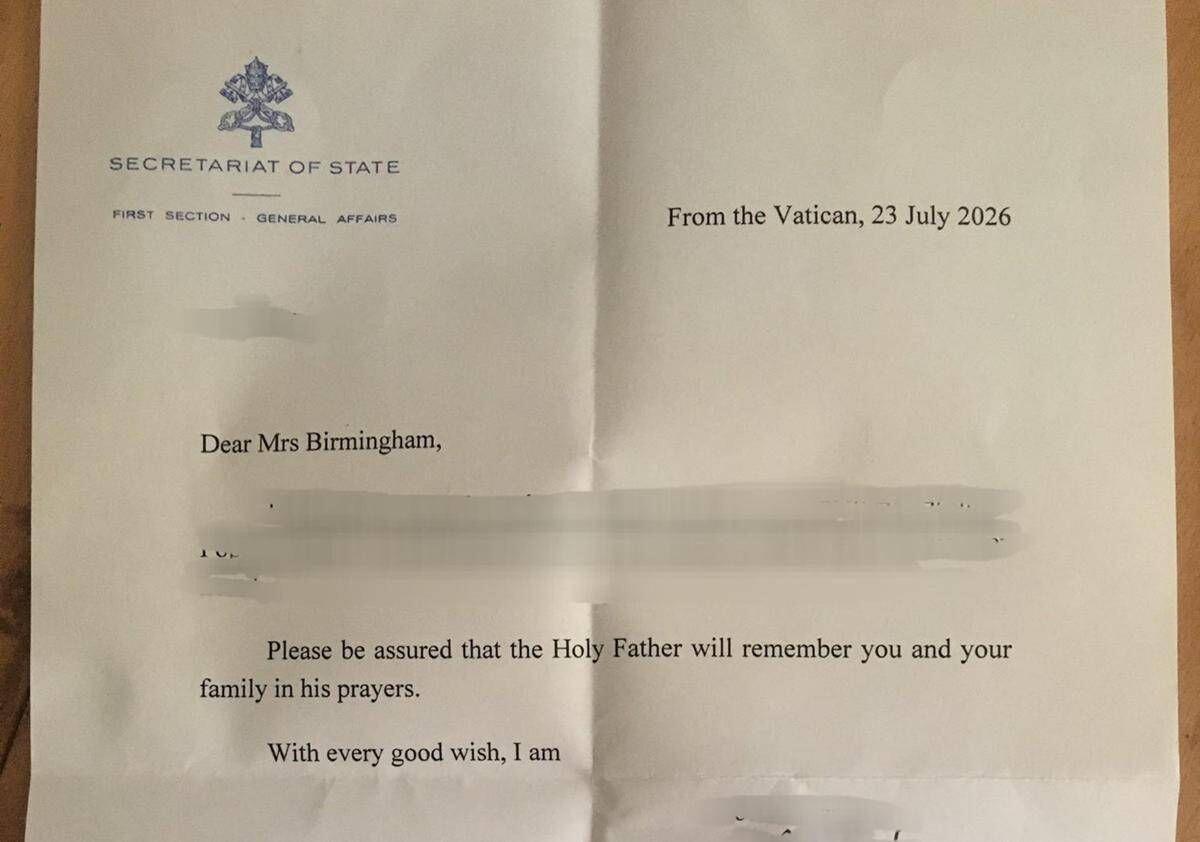 Famiglia nel bosco, Papa risponde a lettera genitori: "Vi ricordo nelle mie preghiere" - 