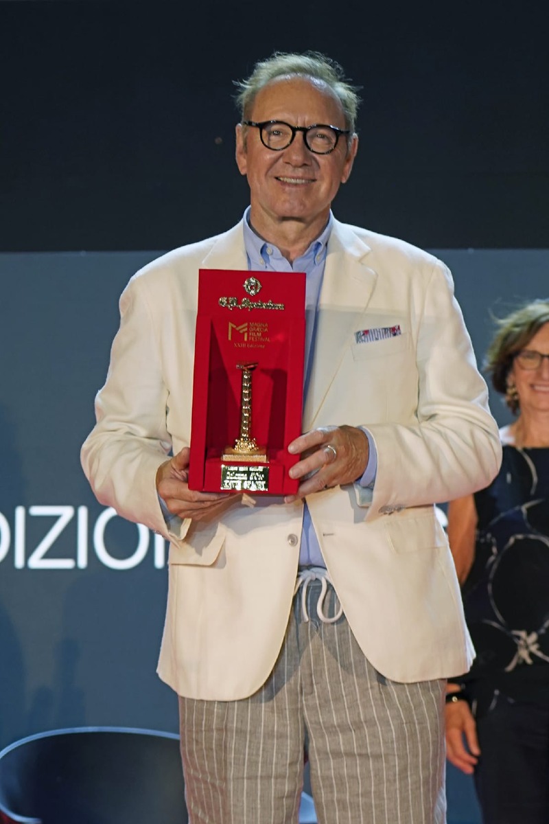 Magna Graecia Film Festival Soverato - Kevin Spacey - Foto Uff. Stampa Magna Graecia Film Festival 2.08.2026