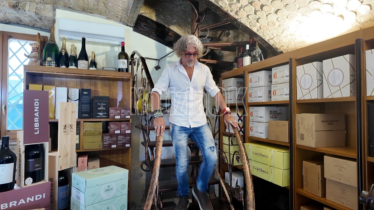 Raffaele e Luciana Marino - Enoteca Marino - Foto Redazione 