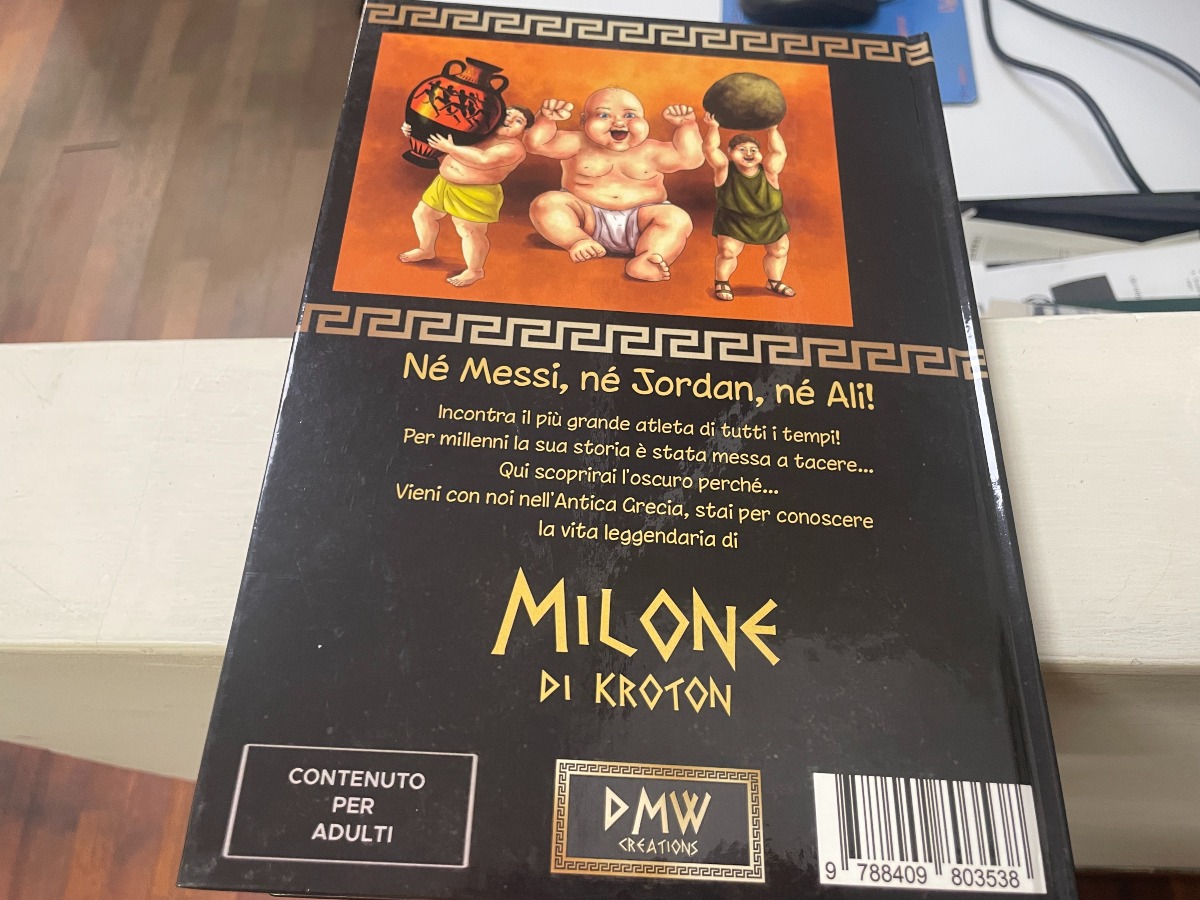 Milone da Crotone libro - Foto Redazione 