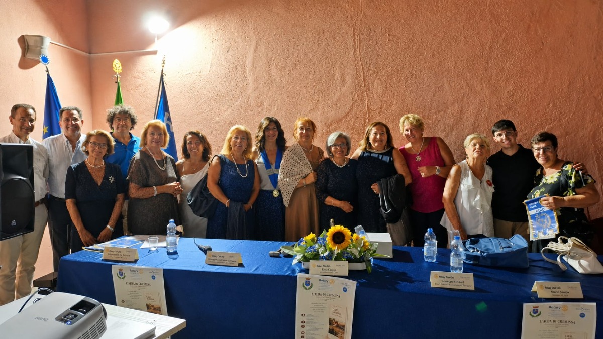 Rotary Club Cirò - Presentazione libro "L'Alba di Cremissa" - Foto Uff. Stampa Rotary Club Cirò  16.08.2026