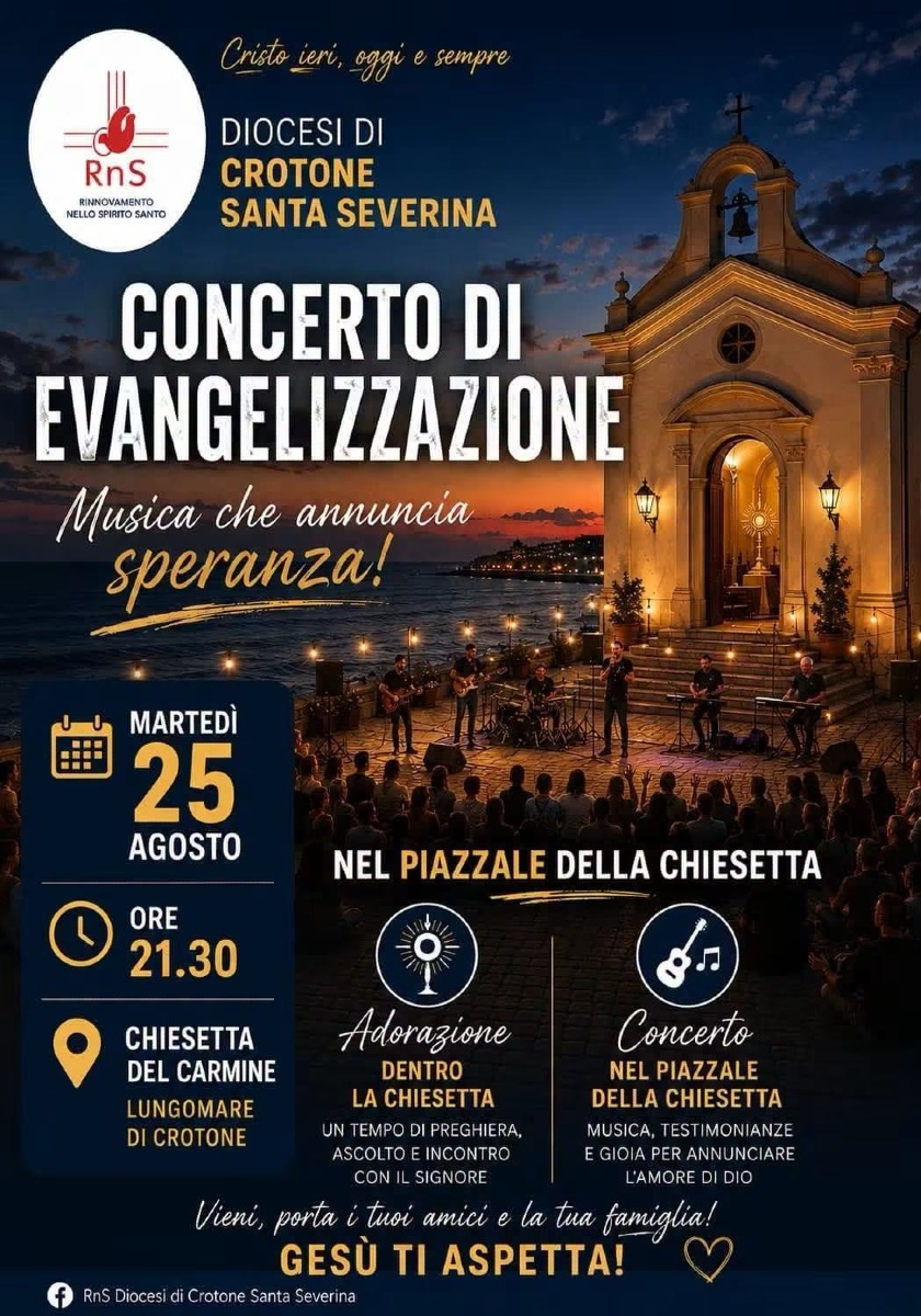 Concerto Evangelizzazione - Foto Locandina Ufficiale 