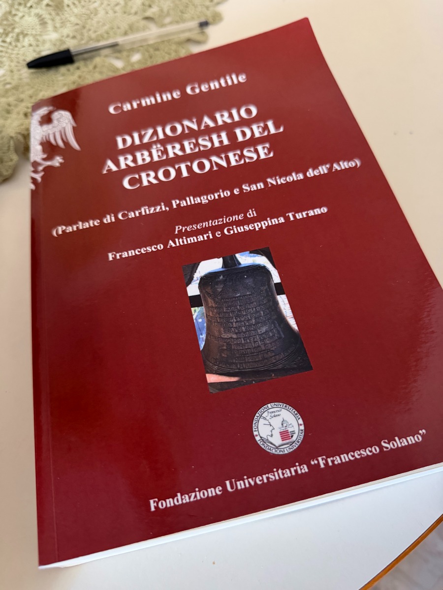 Dizionario Arberia - Foto Uff. Stampa Fili Meridiani 25.08.2026