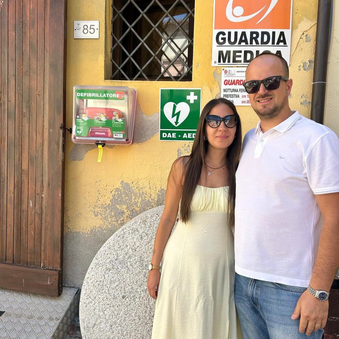 Scandale dono defibrillatore - Foto Uff. Stampa Comune di Scandale 