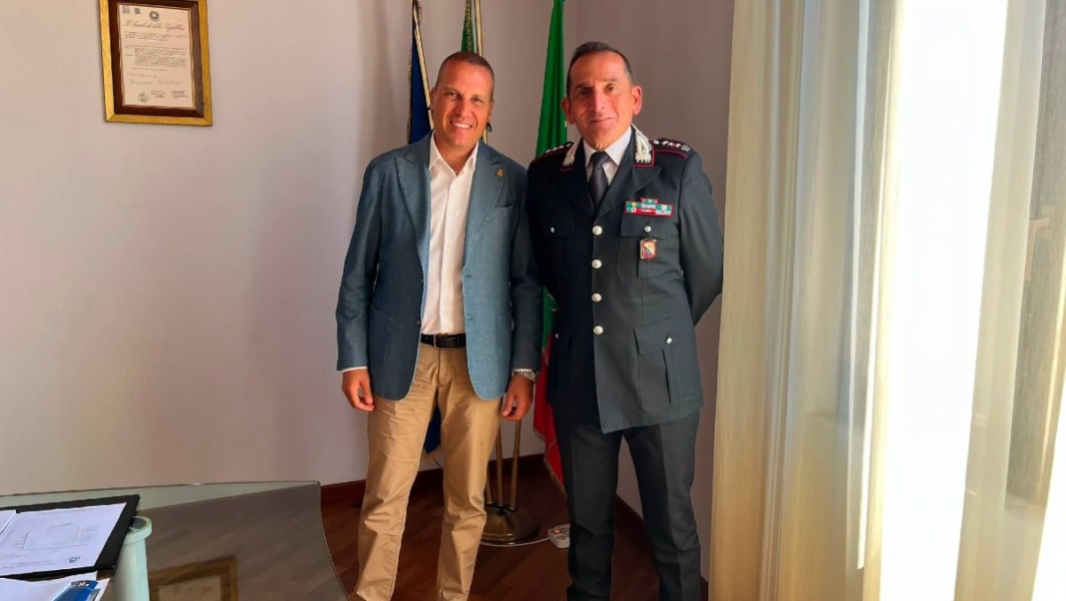 Provincia di Crotone, il presidente Ammirati saluta il colonnello Giovinazzo: “Ha dato molto al territorio” - Foto: Uff. Stampa Provincia di Crotone