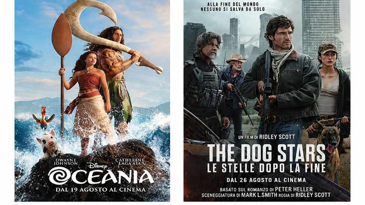 Crotone - Doppio appuntamento al Cinema:  “Oceania” e “The Dog Stars” - Foto Locandina Ufficiale 