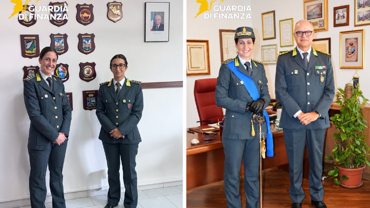 Guardia di Finanza, Anna Pezone è il nuovo comandante della Compagnia di Castrovillari - Foto Uff. Stampa Guardia di Finanza Cosenza 