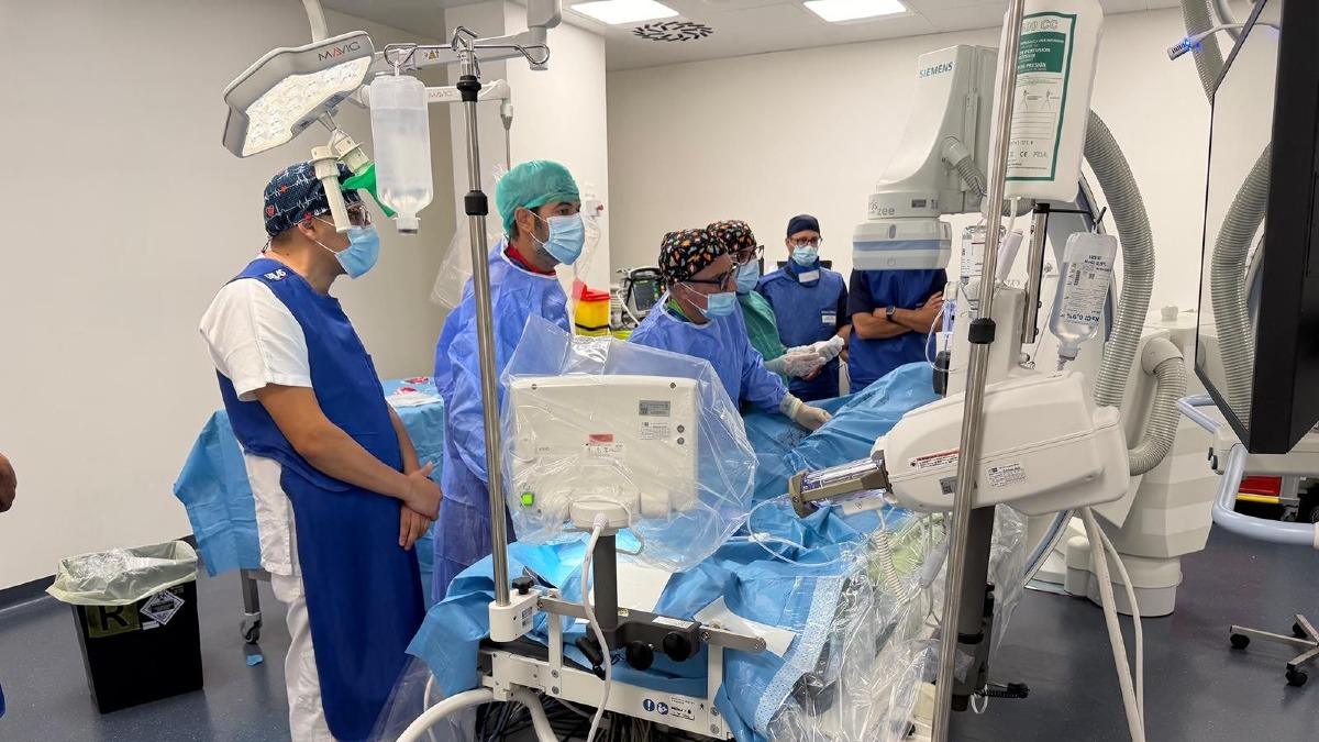 Lamezia Terme, prime procedure nella nuova sala di cardiologia interventistica - Foto Uff. Stampa Asp Catanzaro