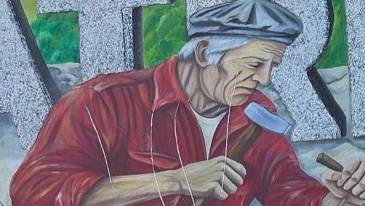 Atto vandalico contro un murales artistico a Satriano - Foto: Uff. Stampa Comune di Satriano 