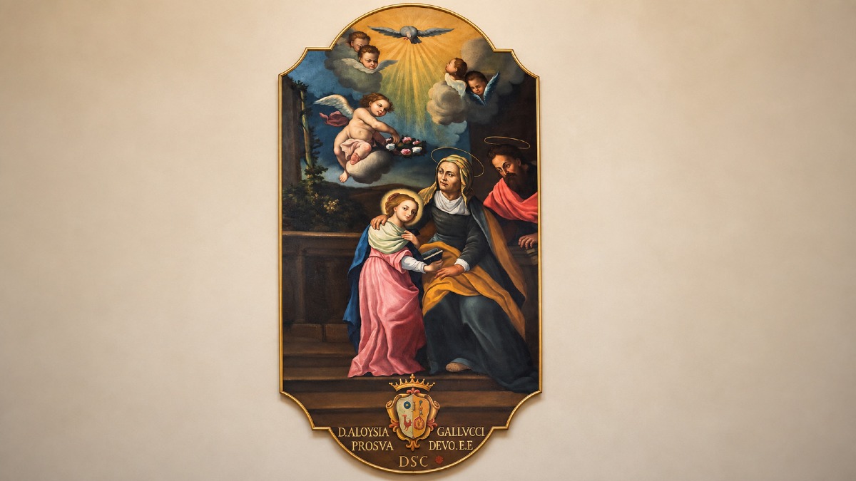 Crotone, torna a splendere una tela del Settecento: inaugurazione a Santa Chiara - Foto Uff Stampa IIW Club di Crotone