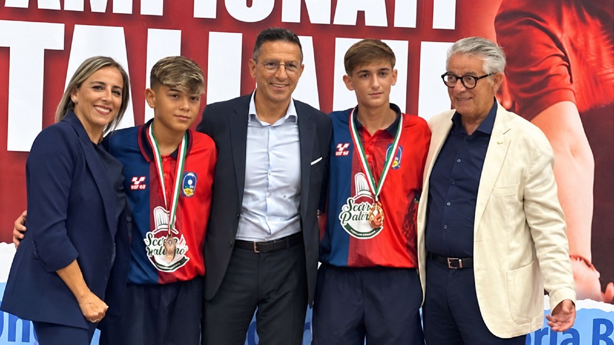 De Biasi e Dominici, bronzo tricolore: Crotone brilla nelle bocce Under 15 - Foto Uff. Stampa Bocciofila Città di Crotone