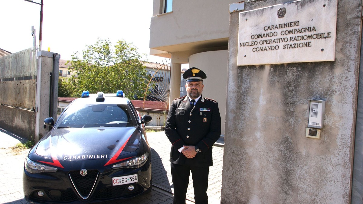 Il Capitano Gabriele Migliano lascia Soveria Mannelli: incarico a Petilia Policastro - Foto Uff. Stampa Carabinieri 