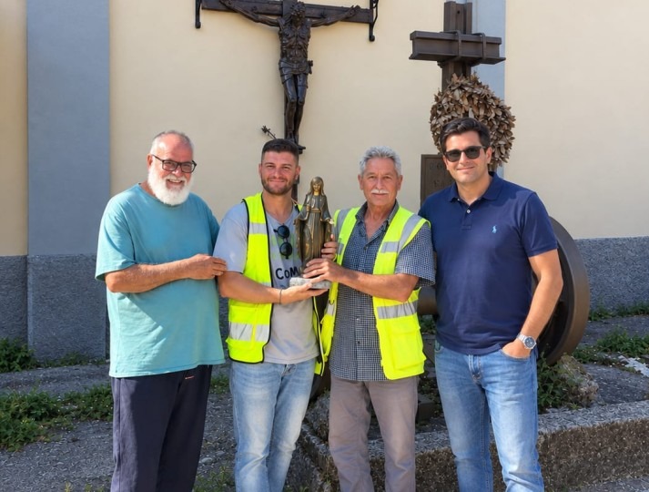 Catanzaro,  Santa Maria: una statua della Vergine arricchirà la stazione della metropolitana di superficie - Foto: Uff. Stampa Comune di Catanzaro