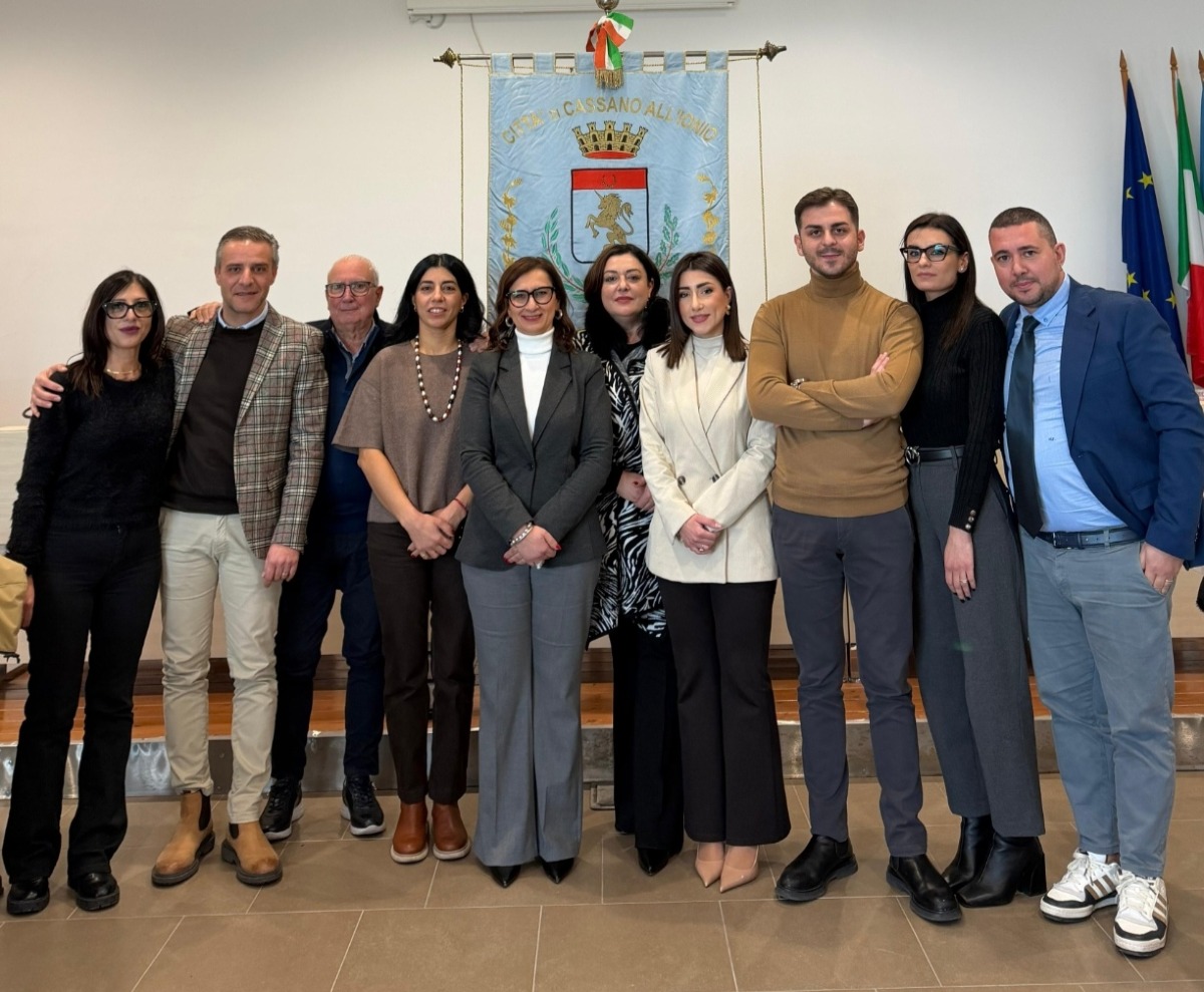 Cassano All’Ionio, approvato il progetto per il recupero di tre palazzi gentilizi nel centro storico - Foto: Consiglieri di maggioranza del Comune di Cassano All’Ionio