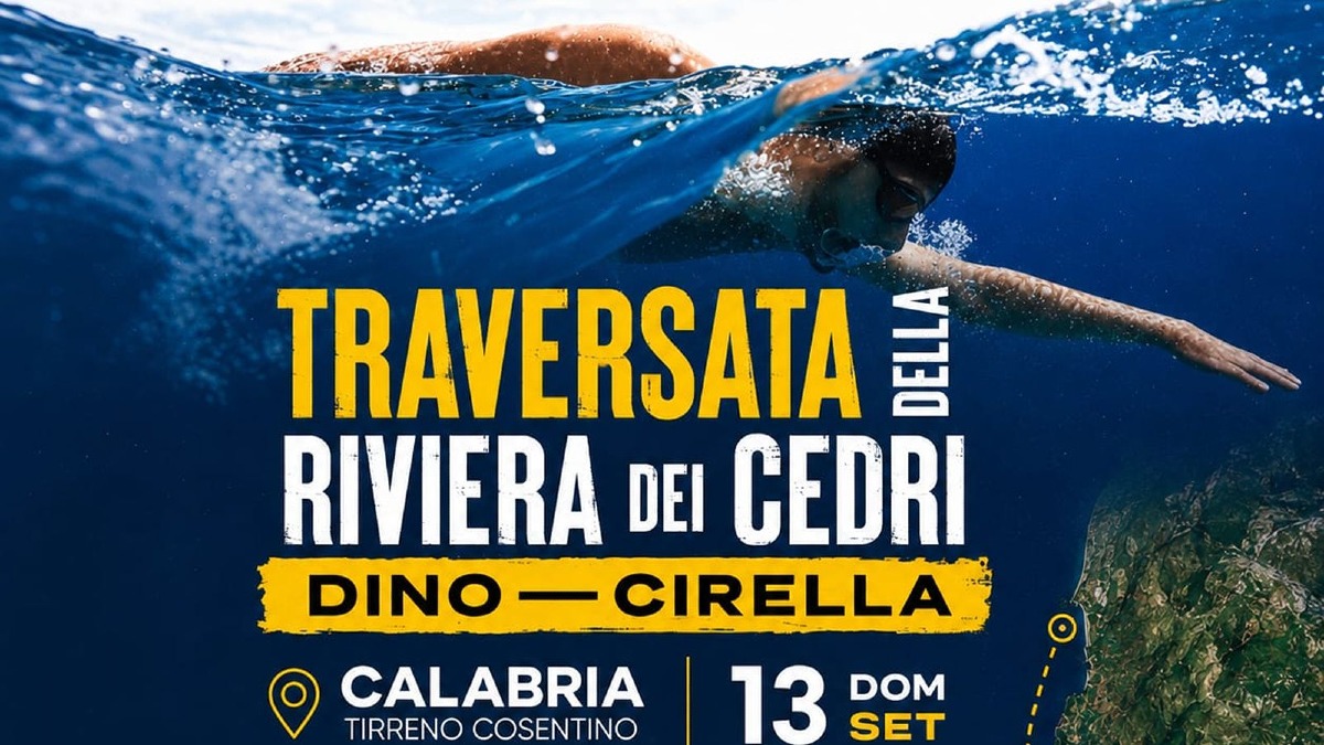 Dino-Cirella, 25 chilometri a nuoto: la Riviera dei Cedri vista dal mare - 
