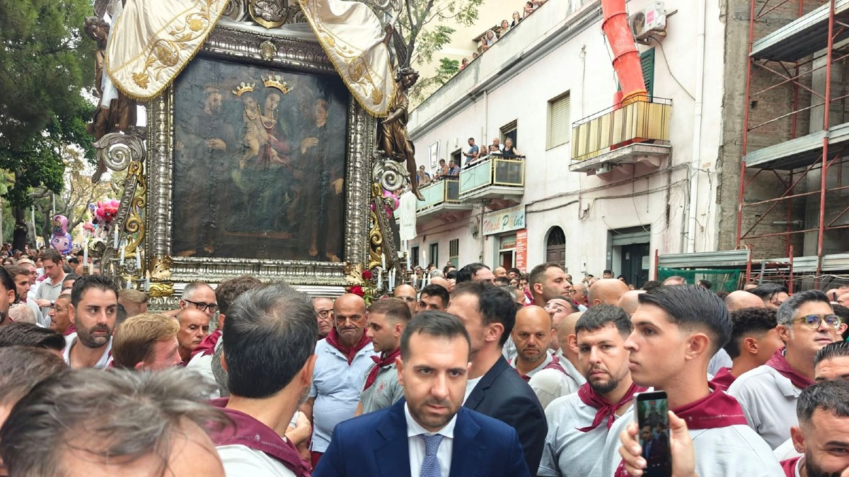 Madonna della Consolazione, Reggio Calabria si stringe alla sua Patrona ricordando Anthea e Giovanni - Foto Uff. Stampa Portavoce presidente del consiglio regionale 