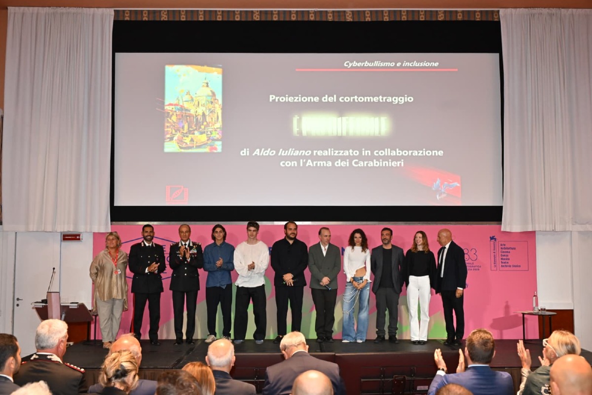 Crotone - Alla Biennale di Venezia il corto di Iuliano con il sound design di Garmo - Foto: La presentazione alla Biennale del Cinema di Venezia