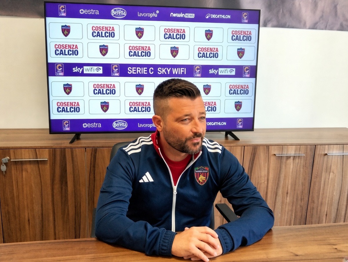 Giugliano-Cosenza, mister Coppitelli: "Mister Coppitelli: "Credo nel percorso della squadra " - Foto: Uff. Stampa Cosenza Calcio 