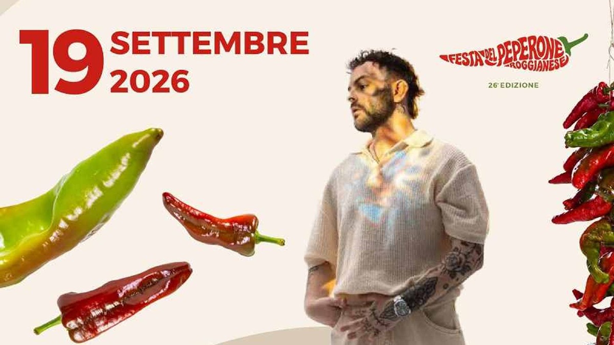 Lorenzo Fragola arriva a Roggiano Gravina per una grande serata di musica - locandina ufficiale comune di Roggiano Gravina 