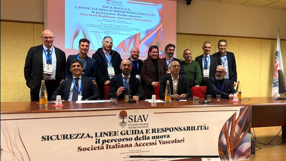 Società Italiana Accessi Vascolari, il catanzarese Pietro Maglio presidente nazionale - Foto Uff. Stampa Società Italiana Accessi Vascolari (Siav)