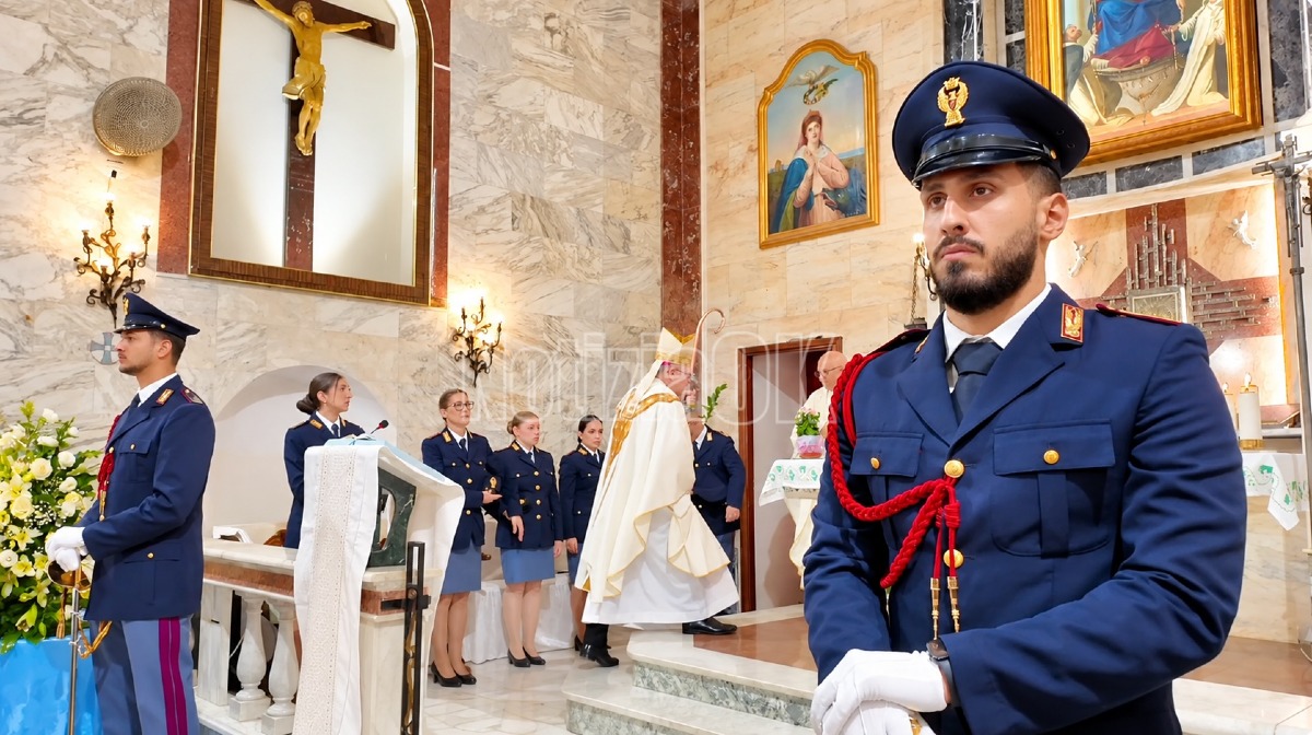 Crotone, la Polizia di Stato celebra San Michele Arcangelo - Foto: Uff Stampa Questua di Crotone 