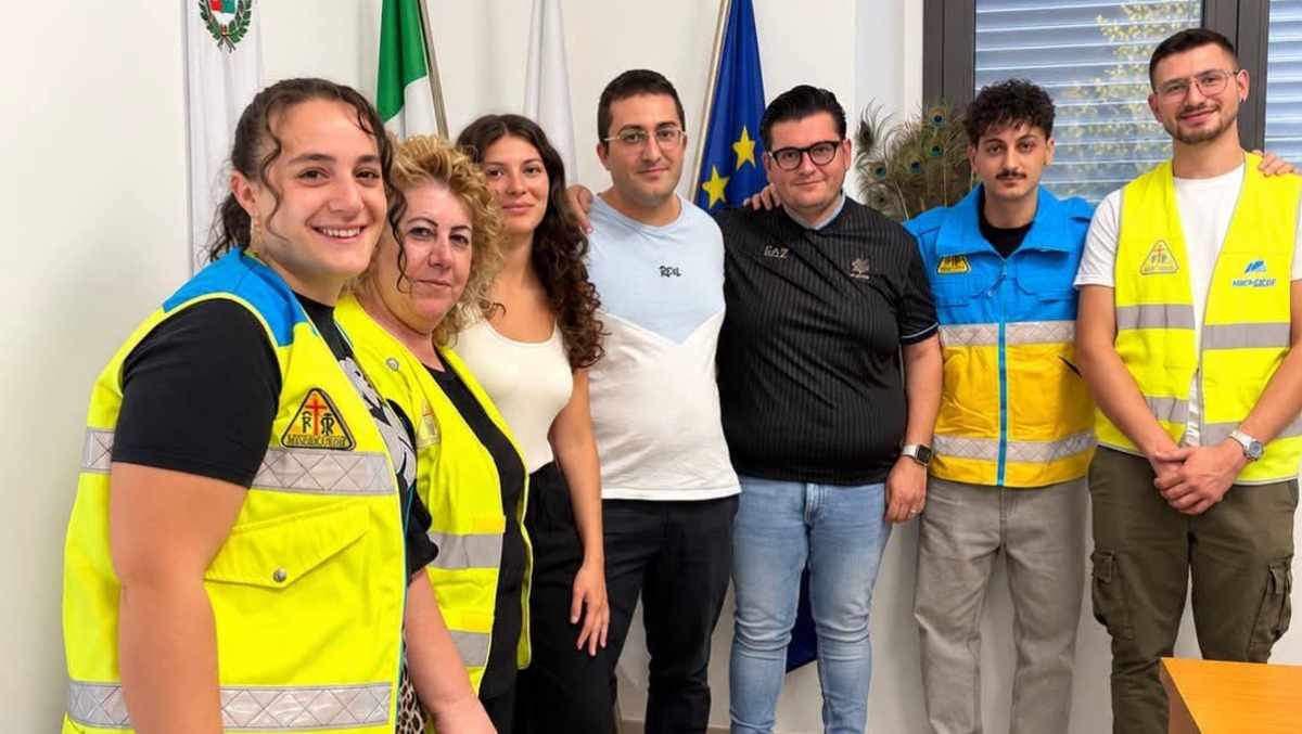 Cerenzia, il Comune accoglie i giovani del Servizio Civile della Misericordia - Foto: Uff. Stampa Comune di Cerenzia 