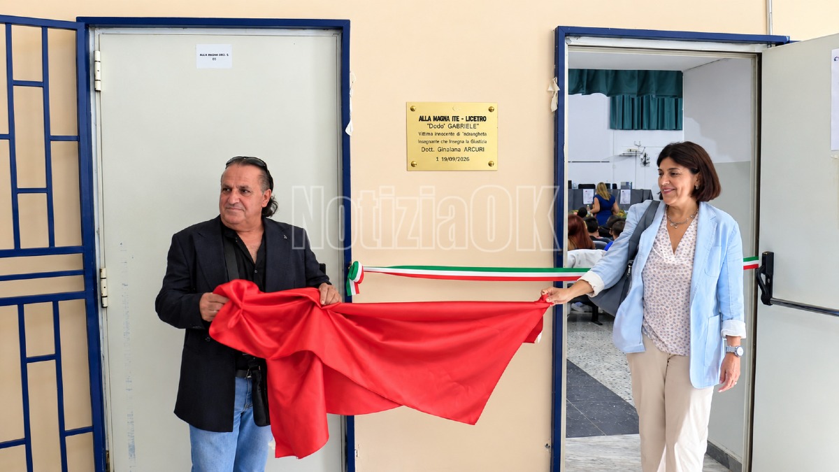 (VIDEO) Crotone ricorda Dodò Gabriele: l’aula magna ora porta il suo nome -  Foto Redazione 