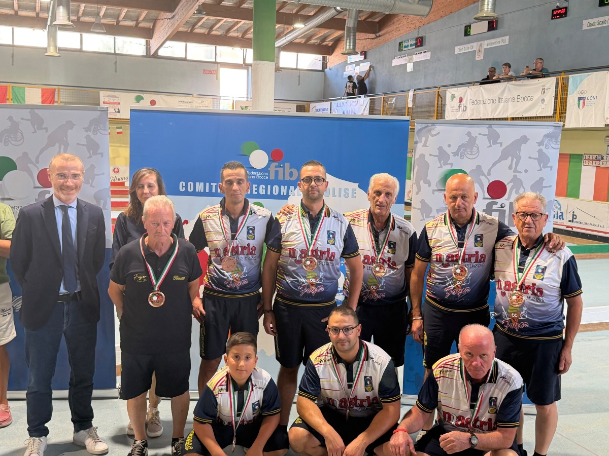 Catanzaro, la Bocciofila Tomassi tra le prime quattro squadre italiane - Foto: Uff. Stampa Comune di Catanzaro