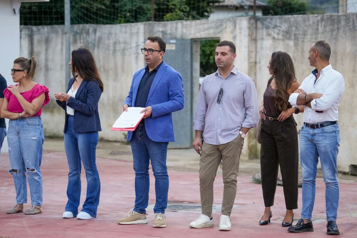 Stadio San Vito, nuovo inizio per il calcio a Roccabernarda: consegnati i lavori - Foto: Uff. Stampa Comune di Rocca