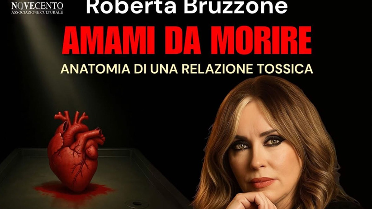 Roberta Bruzzone a Rende con “Amami da morire”, tra amore e relazioni tossiche - Foto Locandina Ufficiale 