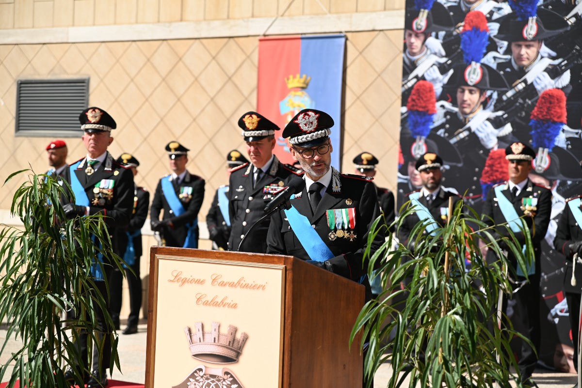 Avvicendamento al Comando della Legione Carabinieri Calabria - Foto: Uff. Stampa Comando dei Carabinieri di Catanzaro