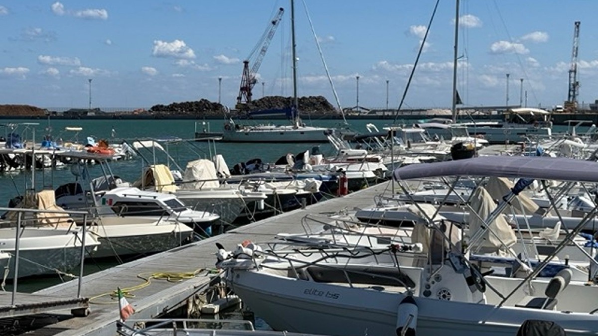 Porto di Corigliano, Feraco inaugura tre nuovi servizi per la nautica - Foto Uff. Stampa Feraco