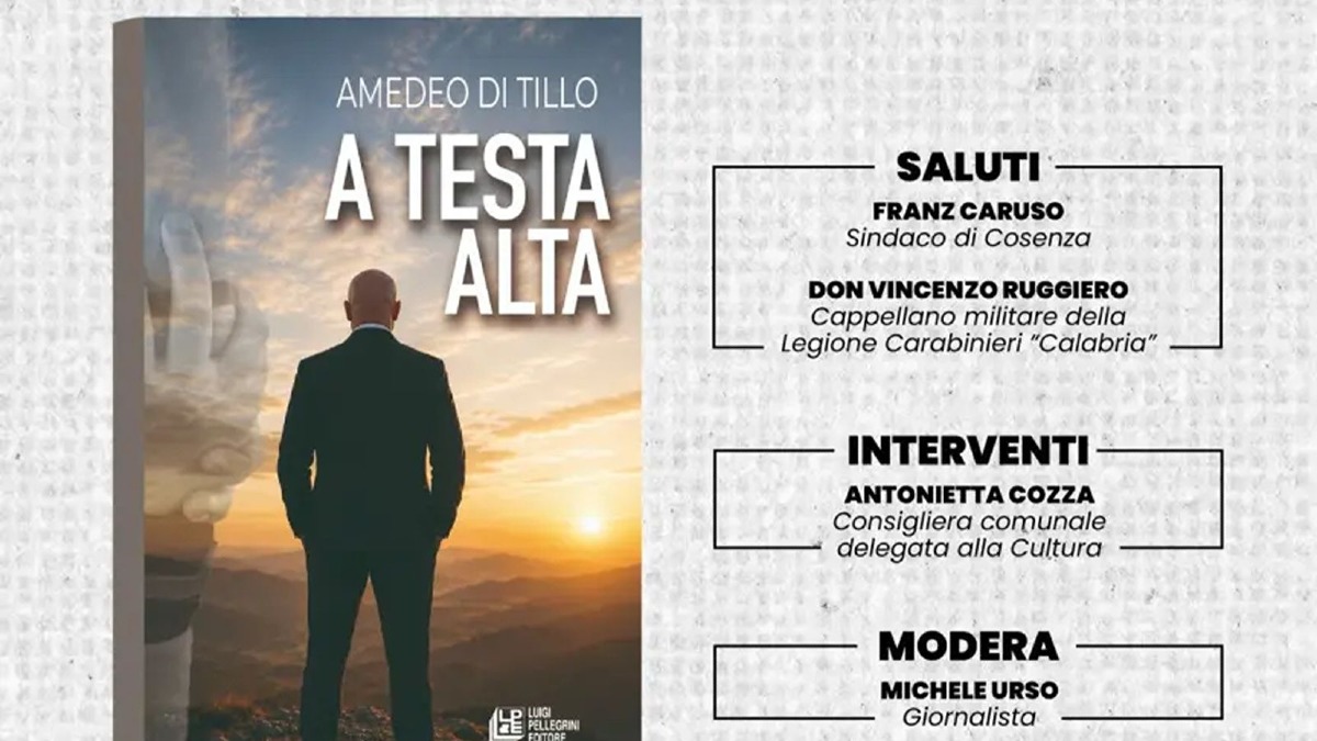 Cosenza, al Museo dei Brettii e degli Enotri “A testa alta” di Amedeo Di Tillo - Foto Locandina Ufficiale 