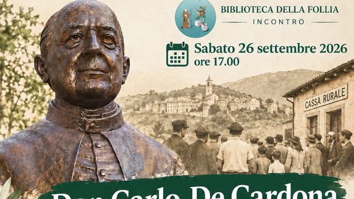 Crotone, il “banchiere degli oppressi” raccontato alla Biblioteca della Follia - Foto Locandina Ufficiale 