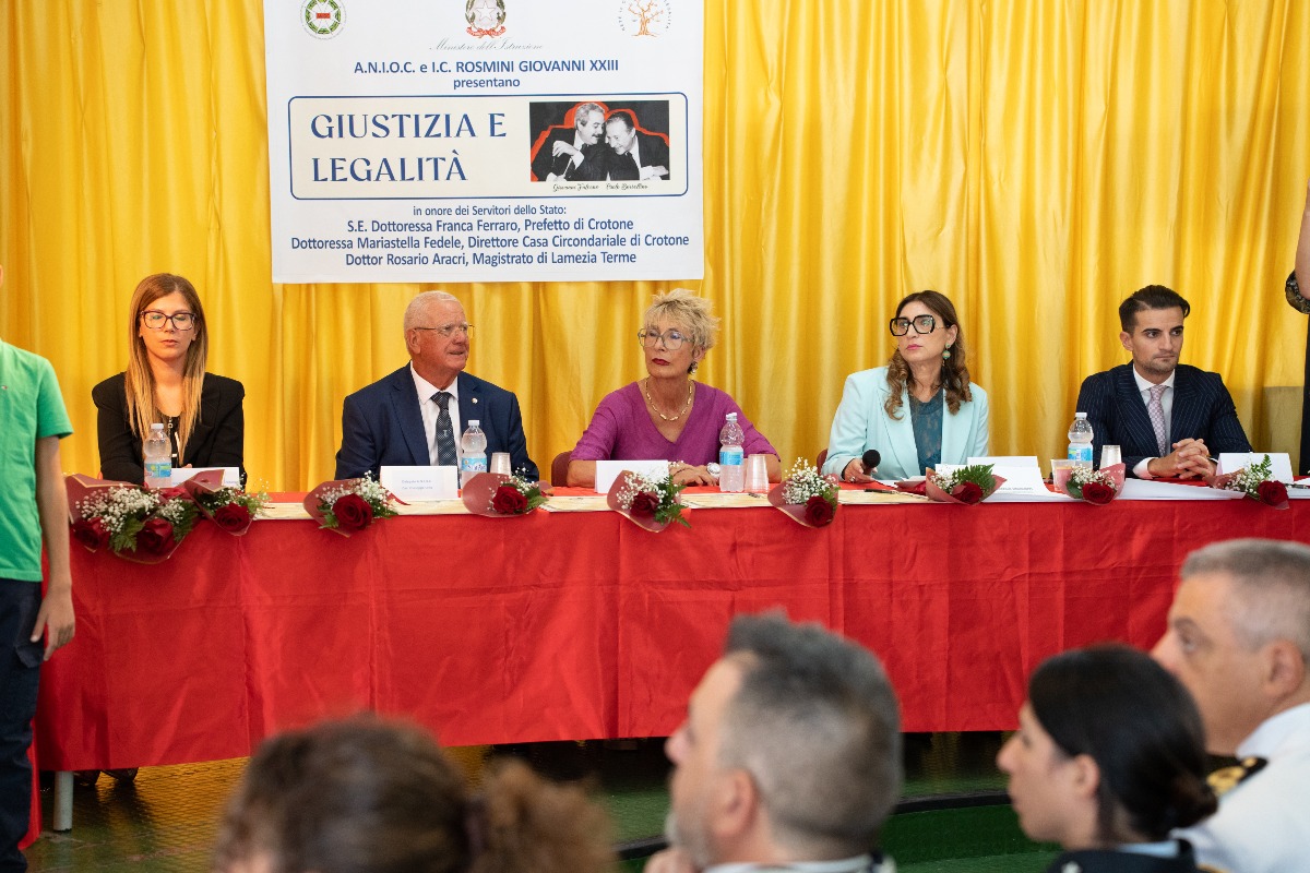(Foto) Crotone - Una giornata di legalità, emozioni e valori condivisi - Foto: Ufficio stampa Anioc