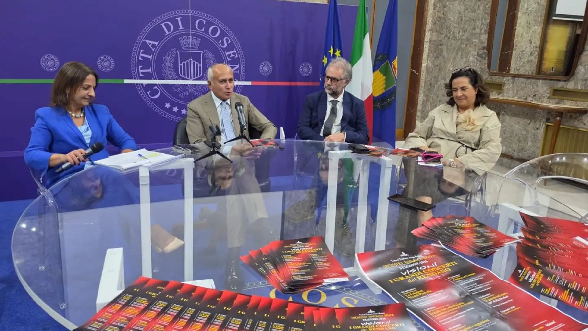 Cosenza, l’Orchestra Sinfonica Brutia torna al Rendano con “Visioni” - Foto Uff. Stampa Comune di Cosenza 