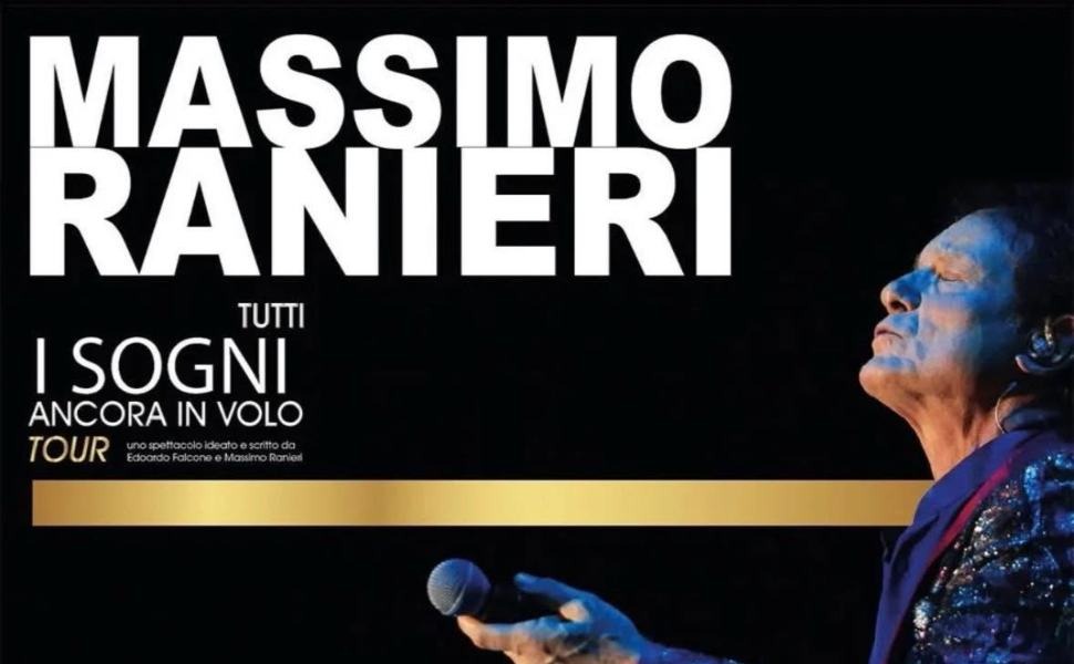 Massimo Ranieri domani a Catanzaro: al Politeama “Tutti i sogni ancora in volo” - Foto Locandina Ufficiale 