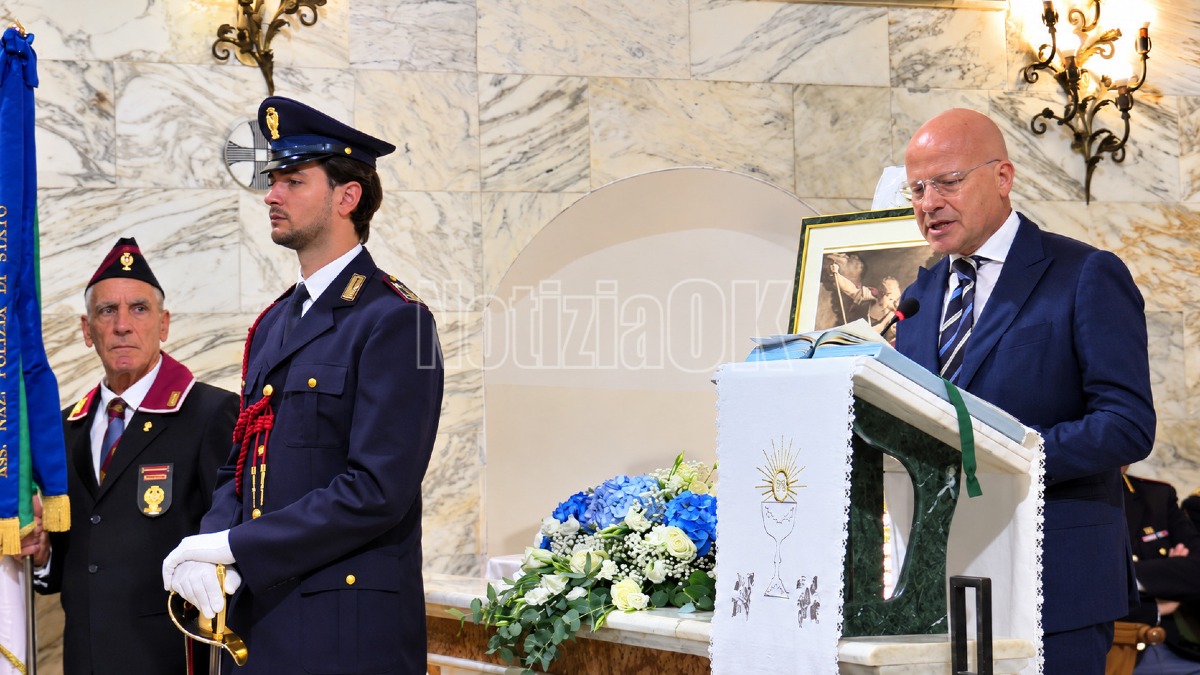 Crotone - San Michele Arcangelo, il questore Panvino: «Difendere la legalità senza perdere l’umanità» - Foto: Redazione 