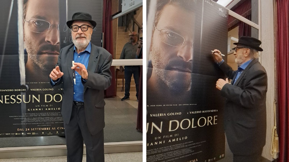 Gianni Amelio torna al Teatro Comunale: «È anche casa mia». A Catanzaro il racconto di Nessun dolore e delle migrazioni -  Foto Uff. Stampa Freemedia 21 Comunicazione