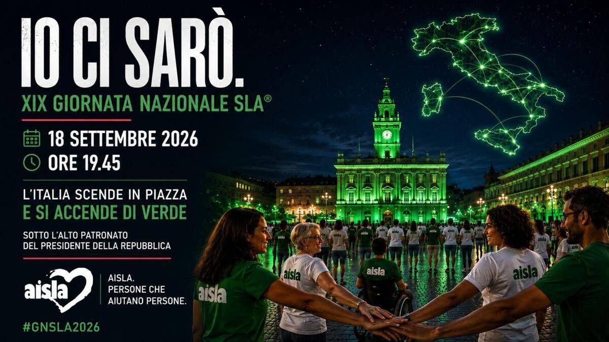 Giornata Sla, l'Italia si accende di verde - 