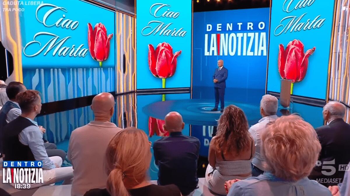 Nuzzi ricorda Marta, la 27enne precipitata dagli studi Mediaset di Cologno Monzese: "Ti salutiamo così" - 