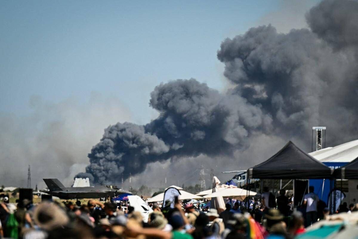 Atene, aereo militare precipita poco dopo decollo durante air show - 